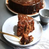 Sticky Toffee Whole-Wheat Date Cake_image
