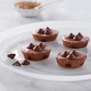 Mini Chocolate Cheesecakes with Peanut Butter Filled DelightFulls_image