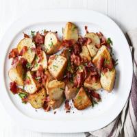 Crispy Skillet Potatoes with Bacon_image