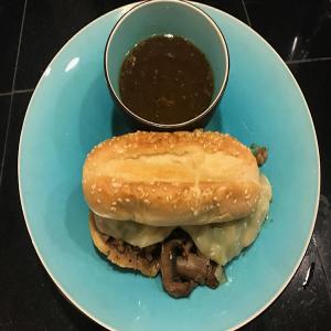 Rich French Dip/Philly Sandwiches in the Crock Pot image