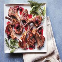 Lamb Chops with Cherry Glaze image
