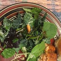 Kale Salad with Peanut Dressing image