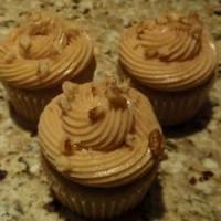 Banana Cupcakes with Peanut Butter Frosting image