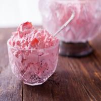 Strawberry Jello Fluff Dessert image