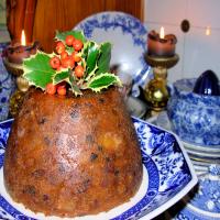 The Old Manor House Traditional Victorian Christmas Pudding image