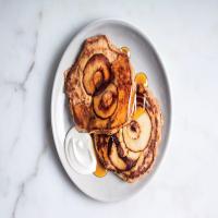 Oat and Apple Pancakes with Yogurt image