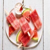 Watermelon, Chili and Basil Ice Pops image