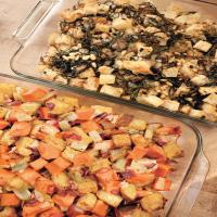 Sweet Potato Stuffing with Bacon and Thyme image