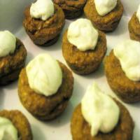 Mini Pumpkin Flax Muffins image