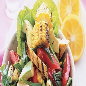 Grilled Vegetable Salad with Tofu_image