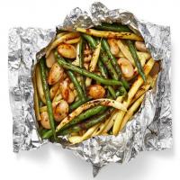 Foil-Packet Beans with Paprika Butter image