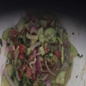 Cucumber Tomato Avocado Salad Recipe - (4.6/5)_image