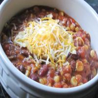 Easy Slow Cooker Mexican Chorizo Chili image
