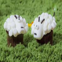 Easter Lamb Cupcakes image