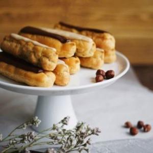 The Best Crème Pâtissière Filled Chocolate Eclairs image