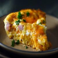 Macaroni and Cheese Ham Pie Recipe - (4.4/5)_image