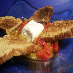 Goat Cheese & Marinated Peppers_image