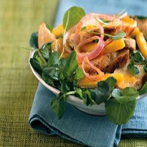 Chicken and Mango Salad with Ginger-Orange Dressing_image