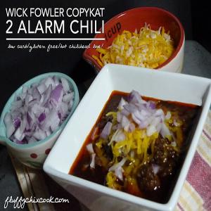 Wick Fowler's 2 Alarm Chili Copykat - Low Carb & Gluten Free_image