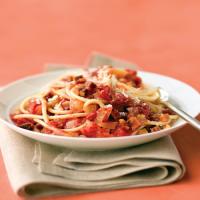 Bucatini with Pancetta, Tomatoes, and Onion_image