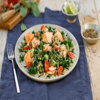 Salmon and Kale Wild Rice Salad_image