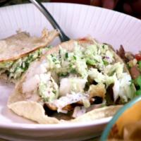 Grilled Southern Fish Tacos with Cabbage Slaw image