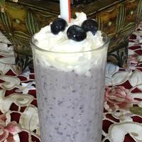 Blueberry Banana Milkshake_image