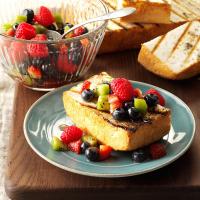 Grilled Angel Food Cake with Fruit Salsa image