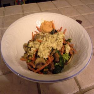 Heart Healthy Vegetable and Egg Brunch Bowl image