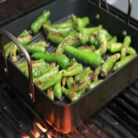Grilled Sesame-Soy Shishito Peppers image
