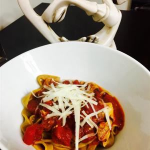 Spaghetti With Red Clam Sauce_image