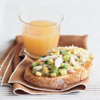Cucumber, Corn, and Crab Salad image