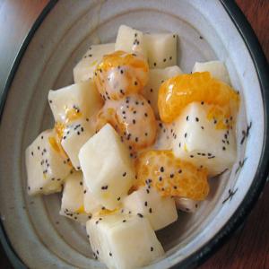 Mandarin Orange Jicama Salad With Poppy Seed Dressing image