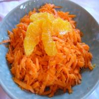 Morrocan Grated Carrot Salad With Orange image