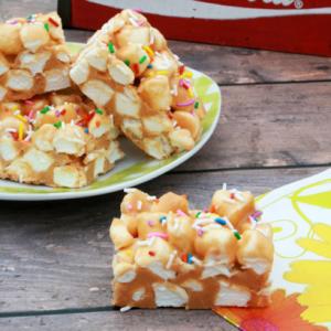 Peanut Butter Marshmallow Squares Recipe - (4.5/5) image