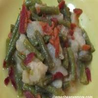 Green Beans in Sour Cream Sauce_image