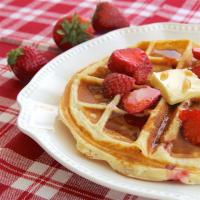 Strawberry Waffles_image