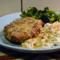 Pork Schnitzel With Dill Sauce image