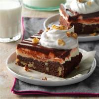 Layered Brownie With Cream Cheese & Pudding Recipe - (4.3/5)_image