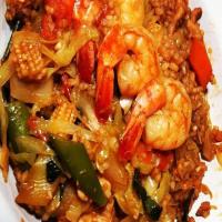 Chicken and Shrimp Asian Rice_image