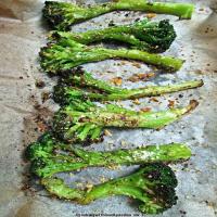 Oven Roasted Broccoli Spears image