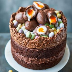 Easter nest cake_image