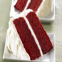Red Velvet Cake With Vanilla Cream Cheese Frosting image