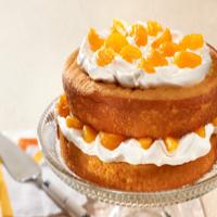 Creamy Mandarin Orange Cake image
