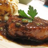 Pork Medallions with Balsamic Vinegar and Capers image