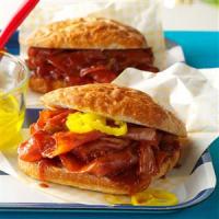 Slow Cooker BBQ Ham Sandwiches Recipe Recipe - (4.6/5)_image