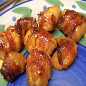 Maple Broiled Scallops or Chicken Breast Bites_image
