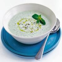 Fragrant cucumber & yogurt soup image
