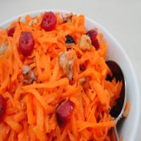 Carrot, Cranberry and Walnut Salad image