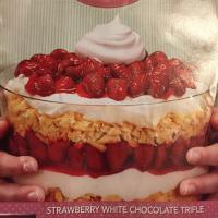 Strawberry White Chocolate Trifle Recipe - (4.5/5) image